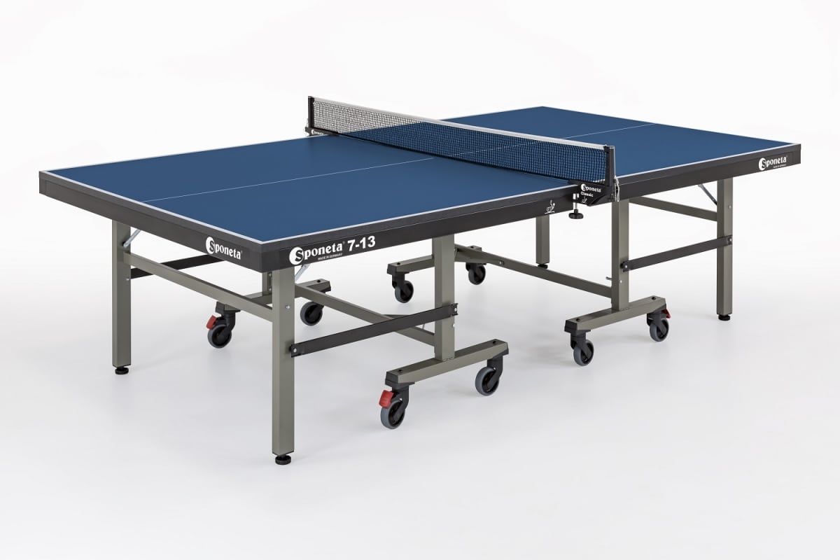 Table Tennis Table Sponeta Profiline ‘Automatic Compact Indoor S7-63i Blue Green 