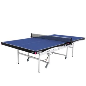 Table Tennis Table: Butterfly Space Saver 25 Rollaway Table - Blue ( net not included)