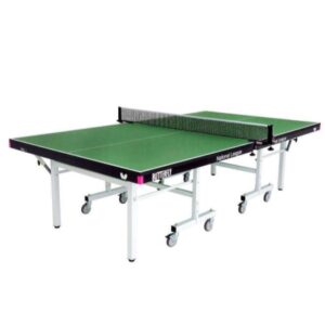 Table Tennis Table: Butterfly National League 25 Rollaway Table Tennis Table - Green