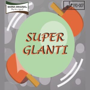 Table Tennis Rubber: Barna Original Rubber Super Glanti