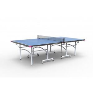 Table Tennis Table: Butterfly Easifold 19 Indoor Rollaway Table Tennis Table - Blue