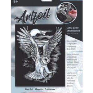 Artfoil Silver - Barn Owl