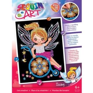 Sequin Art - Izzy Fairy - Red