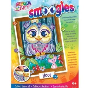 Sequin Art - (Smoogles) Hoot the Owl
