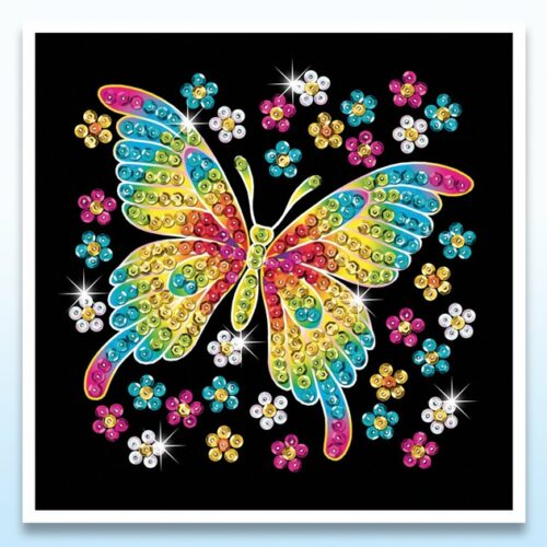 Sequin Art 60- Butterfly - Image 2