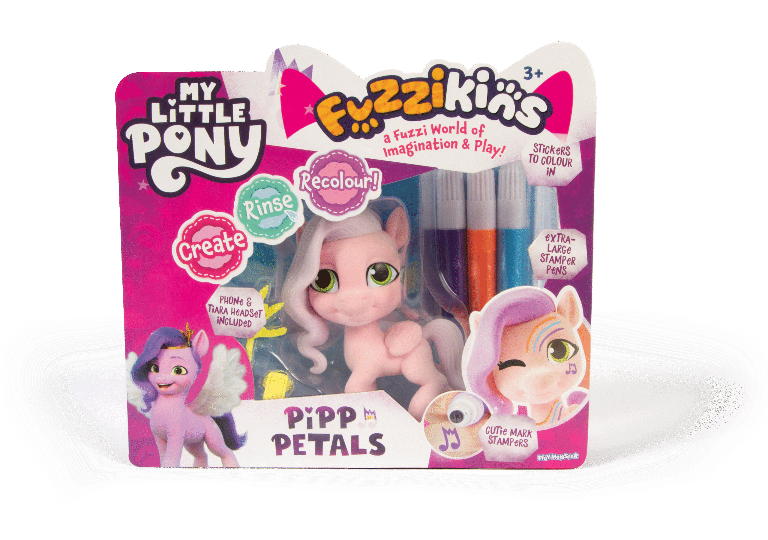 My Little Pony Fuzzikins Pipp Petals