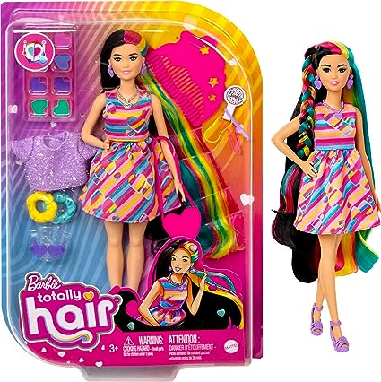 Barbie Rainbow Hair Doll