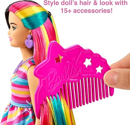 Barbie Rainbow Hair Doll