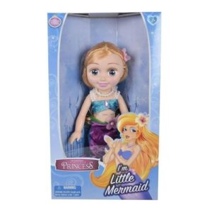 Fairytale Princess Little Mermaid Doll 15"