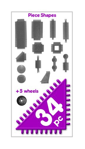 Fun Bricks 34 Piece Set - Image 5