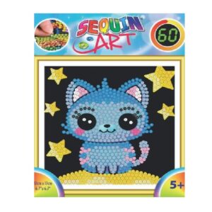Sequin Art 60- Kitten