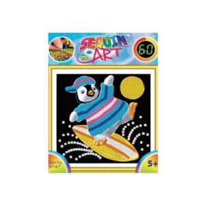 Sequin Art 60- Penguin