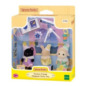 Sylvanian Families - Nursery Friends - Sleepover Party Trio