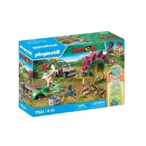Playmobil Dinos Research Camp with Dinos front of box
