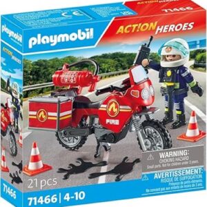 Playmobil My Figures Fire rescue front of box