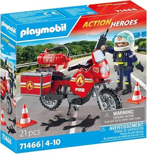 Playmobil My Figures Fire rescue front of box