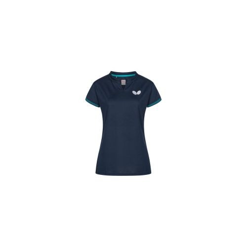 Table Tennis Clothing: Butterfly Puren Lady Shirt Blue
