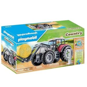 Playmobil Large Tractor front of box