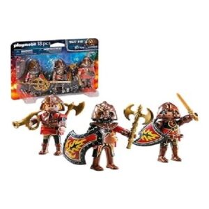 Burnham Raiders 3 Figure Set front of box