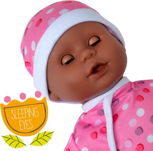dolls world little treasure black girl baby doll head