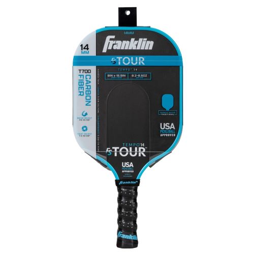 Franklin FS Tour Tempo Pickleball Paddle Blue 14mm