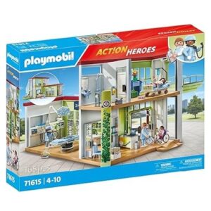 Playmobil Modern Hospital front of box