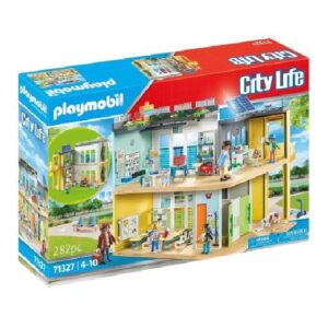 Playmobil Large School front of box