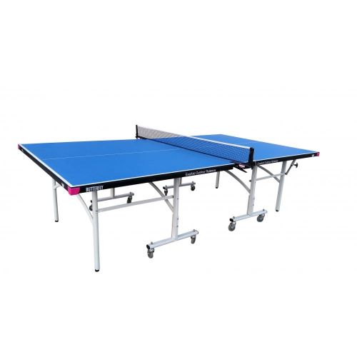Table Tennis Table: Butterfly Easifold 12 Outdoor Rollaway - Blue