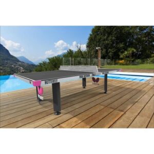 Table Tennis Table: Butterfly Park Outdoor - Grey