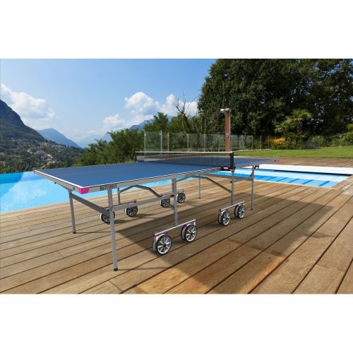 Table Tennis Table: Butterfly Garden Rollaway 4000 - Blue