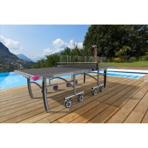 Table Tennis Table: Butterfly Garden Rollaway 6000 - Grey