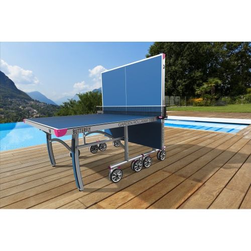 Table Tennis Table: Butterfly Garden Rollaway 7000 - Blue - Image 6