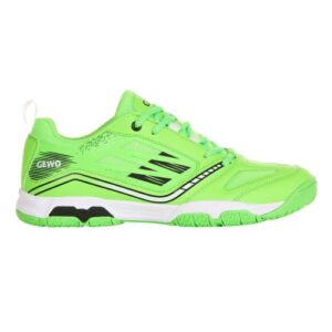 Table Tennis Footwear: GEWO Shoe Flex Force Pro I lime/black