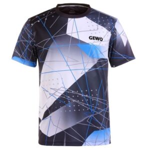 Table Tennis Clothing: GEWO Shirt Lugo II black/blue