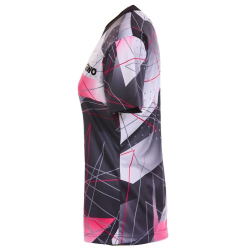 Table Tennis Clothing: GEWO Lady Shirt Lugo black/pink - Image 4
