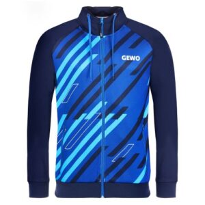 Table Tennis Clothing: GEWO Hoodie Ponza II navy/royal (small only)