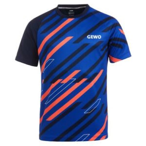 Table Tennis Clothing: GEWO Shirt Ponza III navy/orange