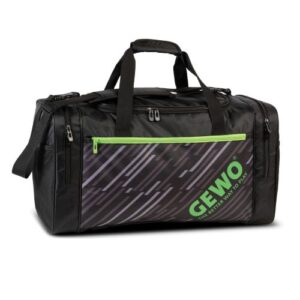 Table Tennis Luggage: GEWO Sportbag Stripes L black/lime
