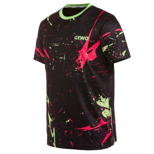 Table Tennis Clothing: GEWO Shirt Tamarro II black/green - Image 3