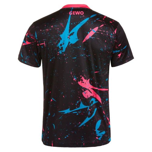 Table Tennis Clothing: GEWO Shirt Tamarro I black/pink - Image 2