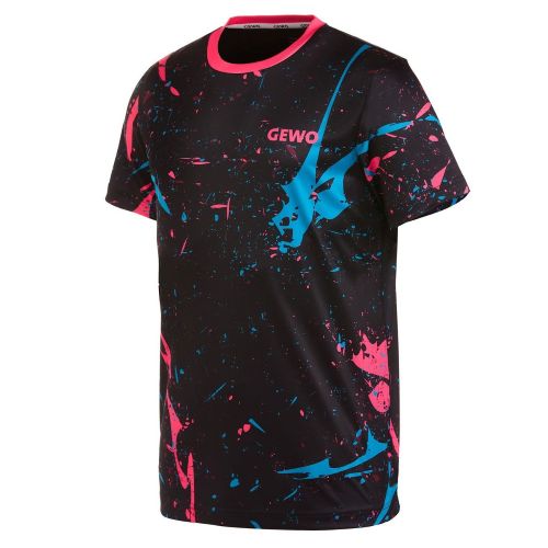 Table Tennis Clothing: GEWO Shirt Tamarro I black/pink - Image 3