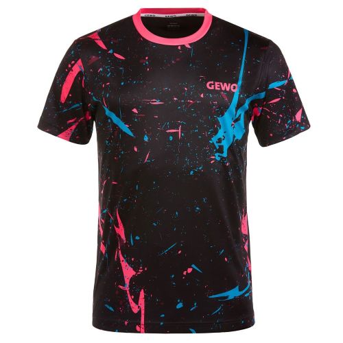 Table Tennis Clothing: GEWO Shirt Tamarro I black/pink