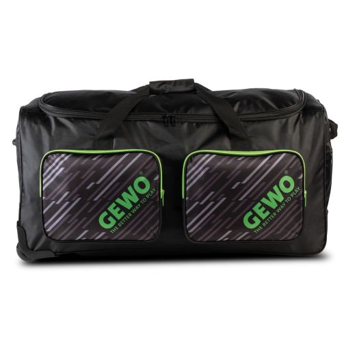 Table Tennis Luggage: GEWO Trolley Stripes XL black/lime