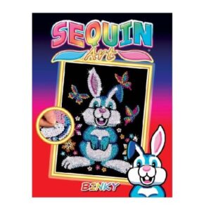 Sequin Art - Binky Bunny - Red