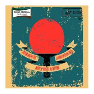 Table Tennis Rubber: Barna Rubber Extra Spin