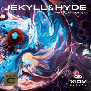 Table Tennis Rubber: XIOM Rubber Jekyll & Hyde C55.0