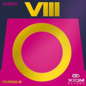 Table Tennis Rubber: XIOM Rubber Omega VIII China