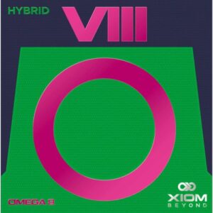 Table Tennis Rubber: XIOM Rubber Omega VIII Hybrid