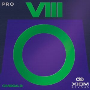 Table Tennis Rubber: XIOM Rubber Omega VIII Pro