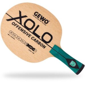Table Tennis Blade: GEWO blade Xolo Offensive Carbon (Flared Only)